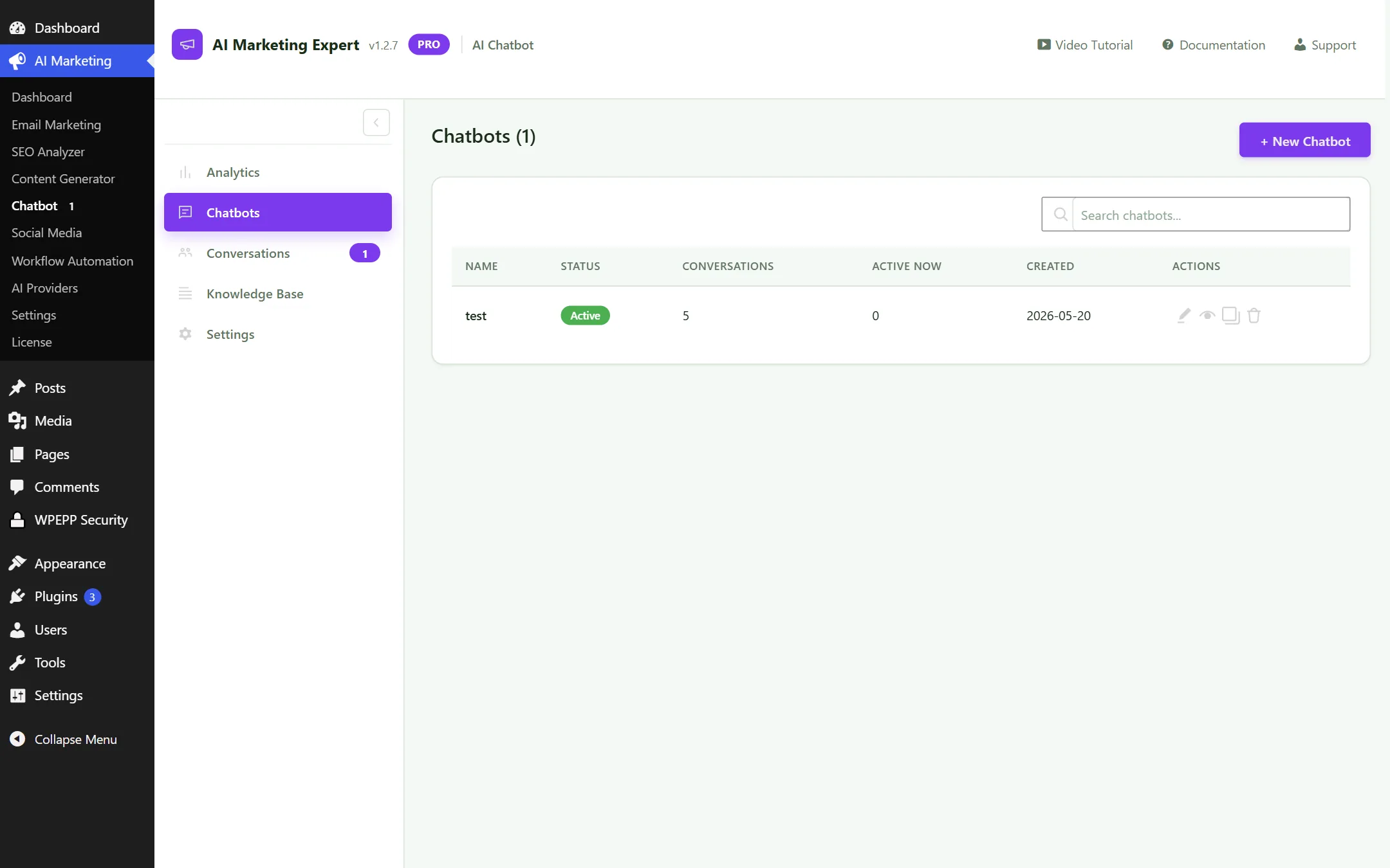 Chatbots Management