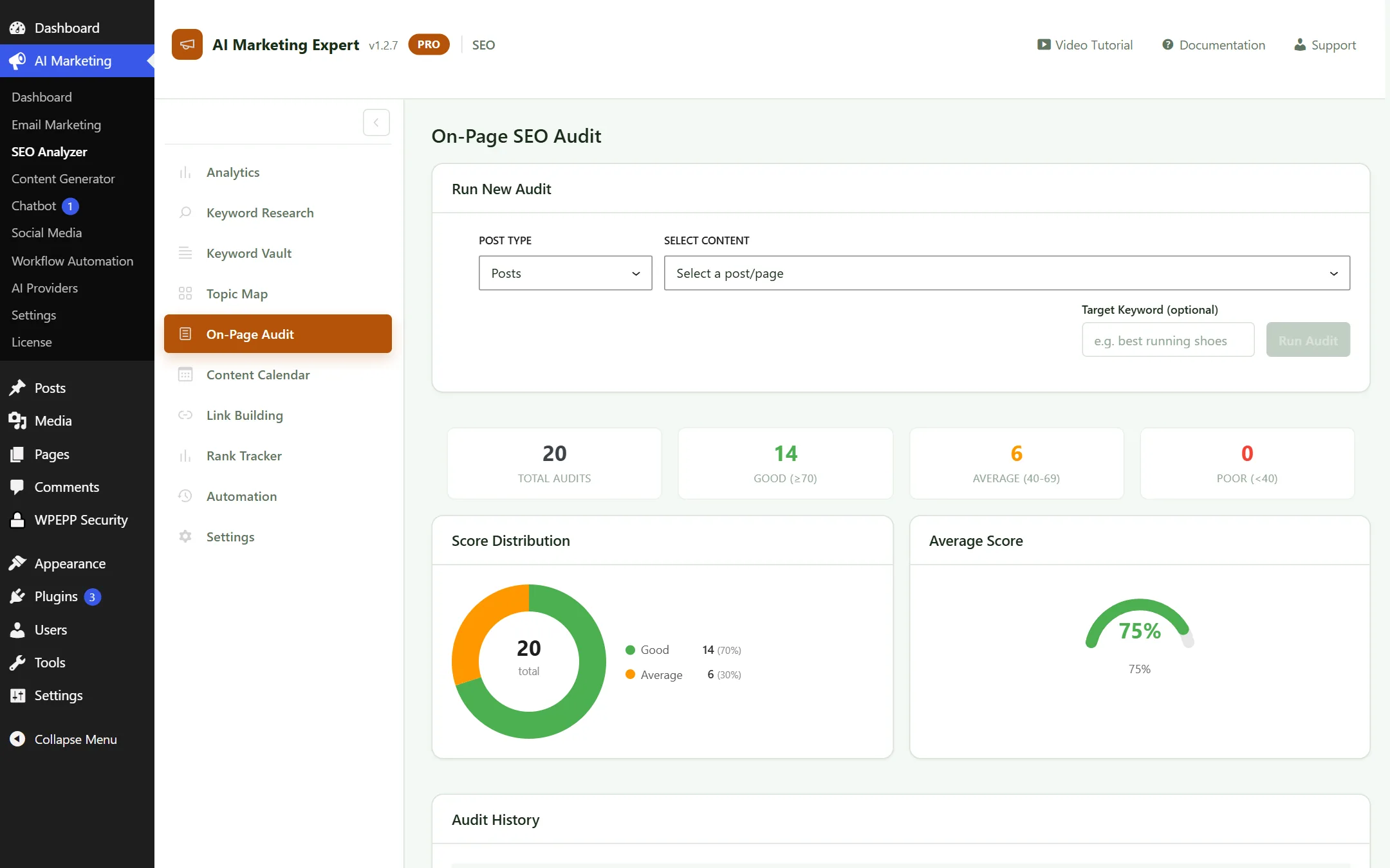 SEO On-Page Audit Tool
