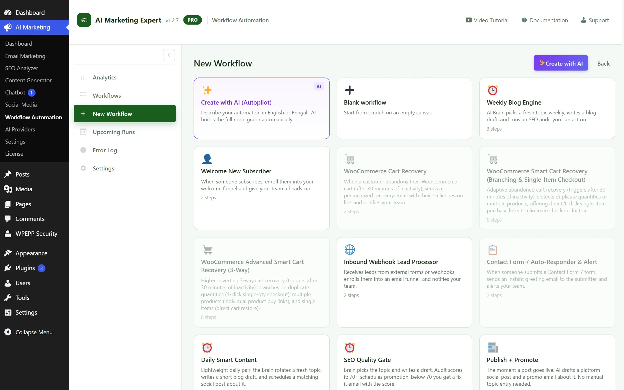 Workflow Automation Templates