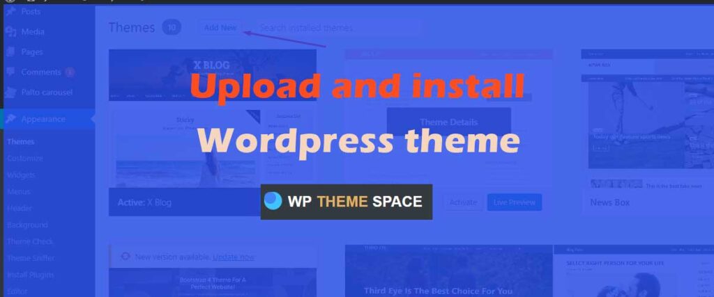 How To Install A WordPress Theme For Beginners - Wp Theme Space