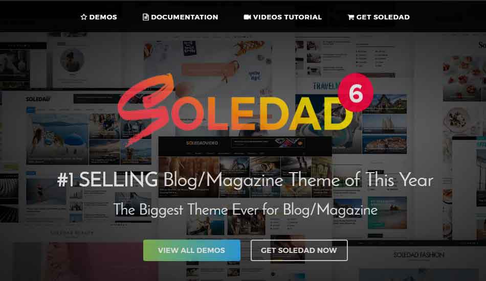  Soledad - Multi-Concept Blog Theme