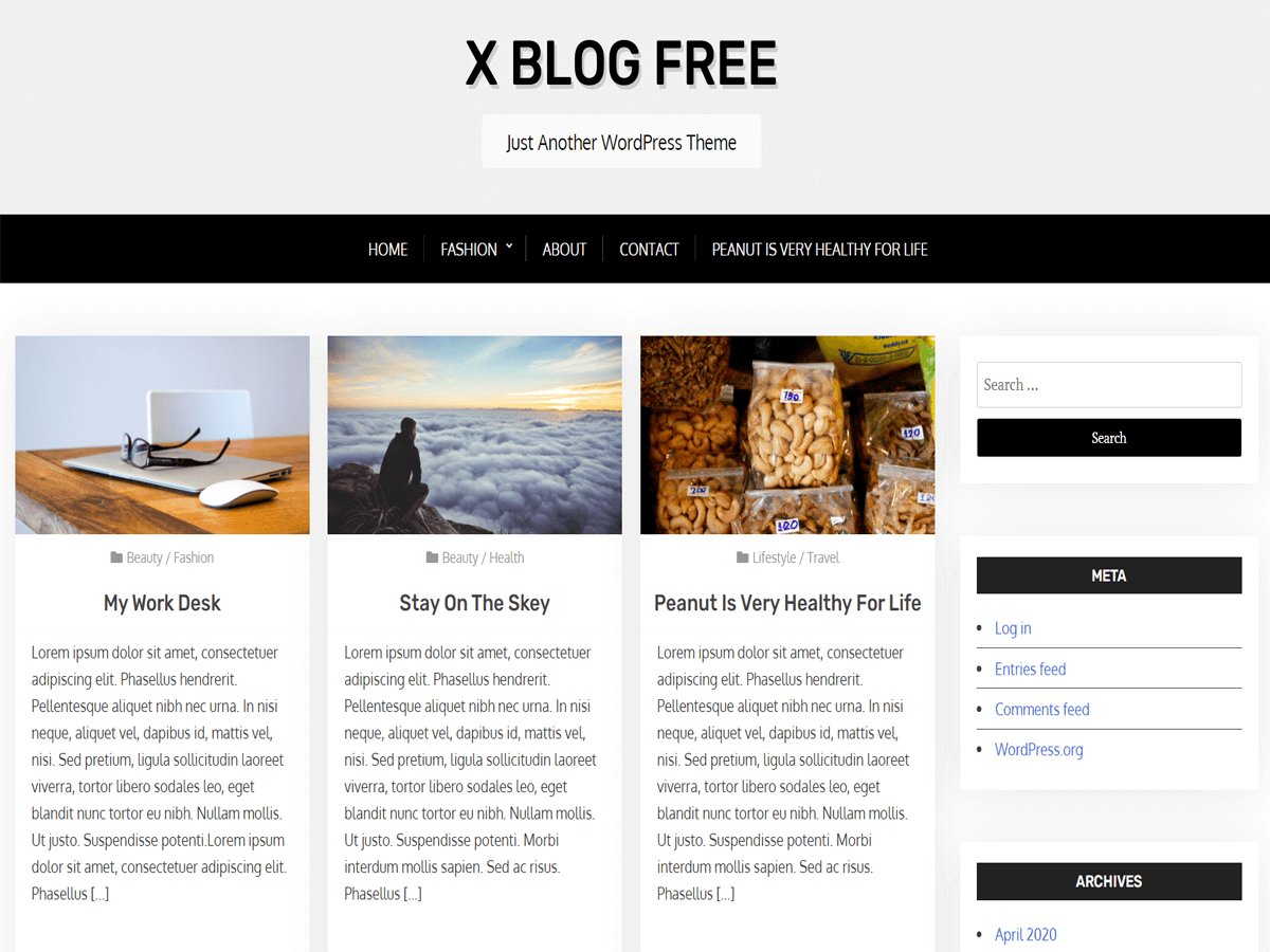 X Blog Free