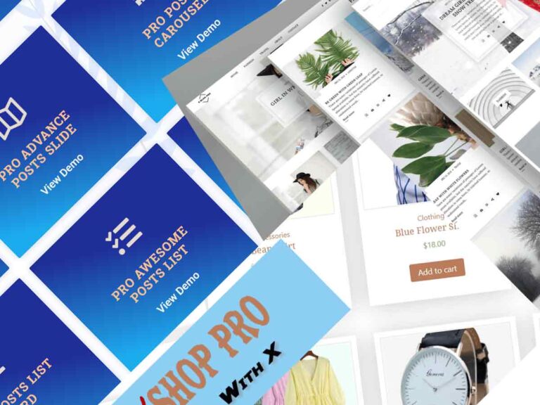 XBlog, XShop And Magical Posts Display Combo Pack Offer