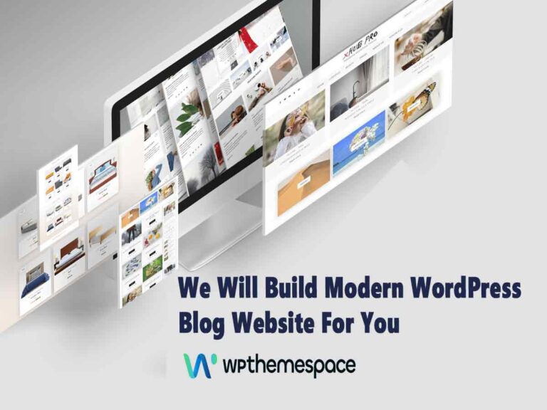 WordPress Blog Website Service