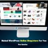 make WordPress Online Shop