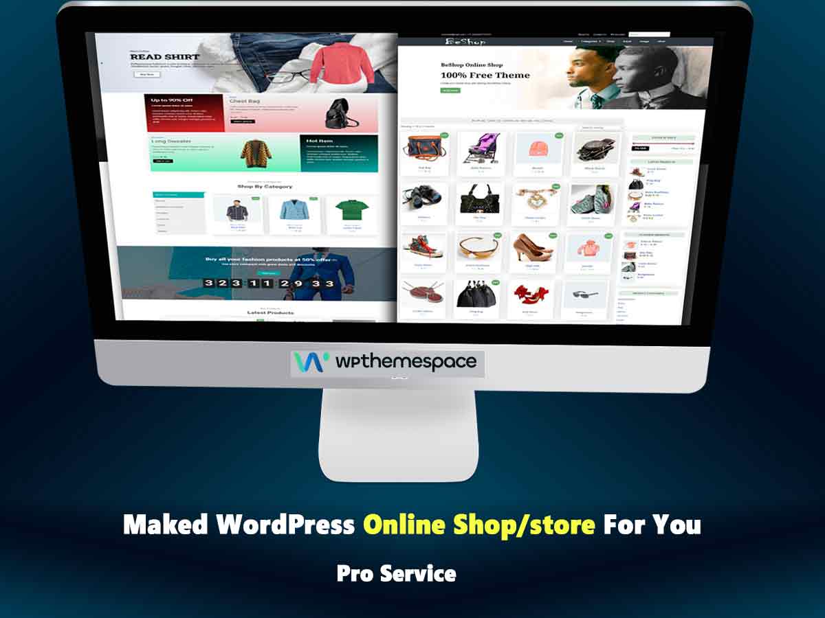 make WordPress Online Shop