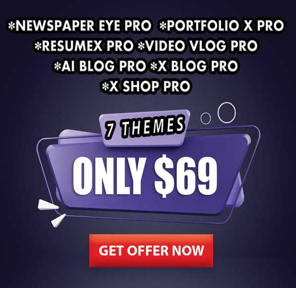 7 Latest WordPress Themes only $69