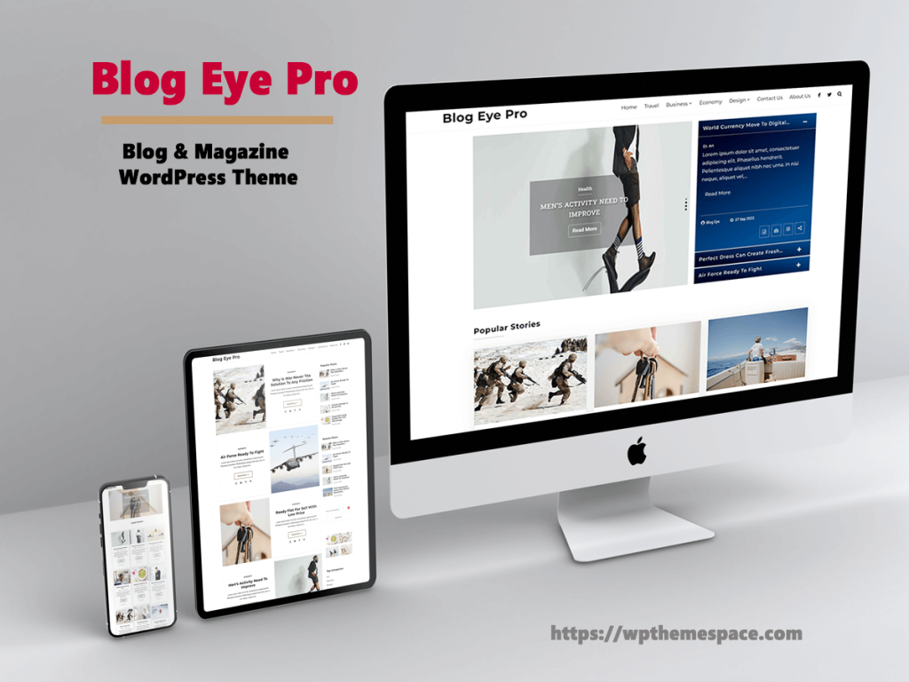 Blog Eye Pro WordPress Theme
