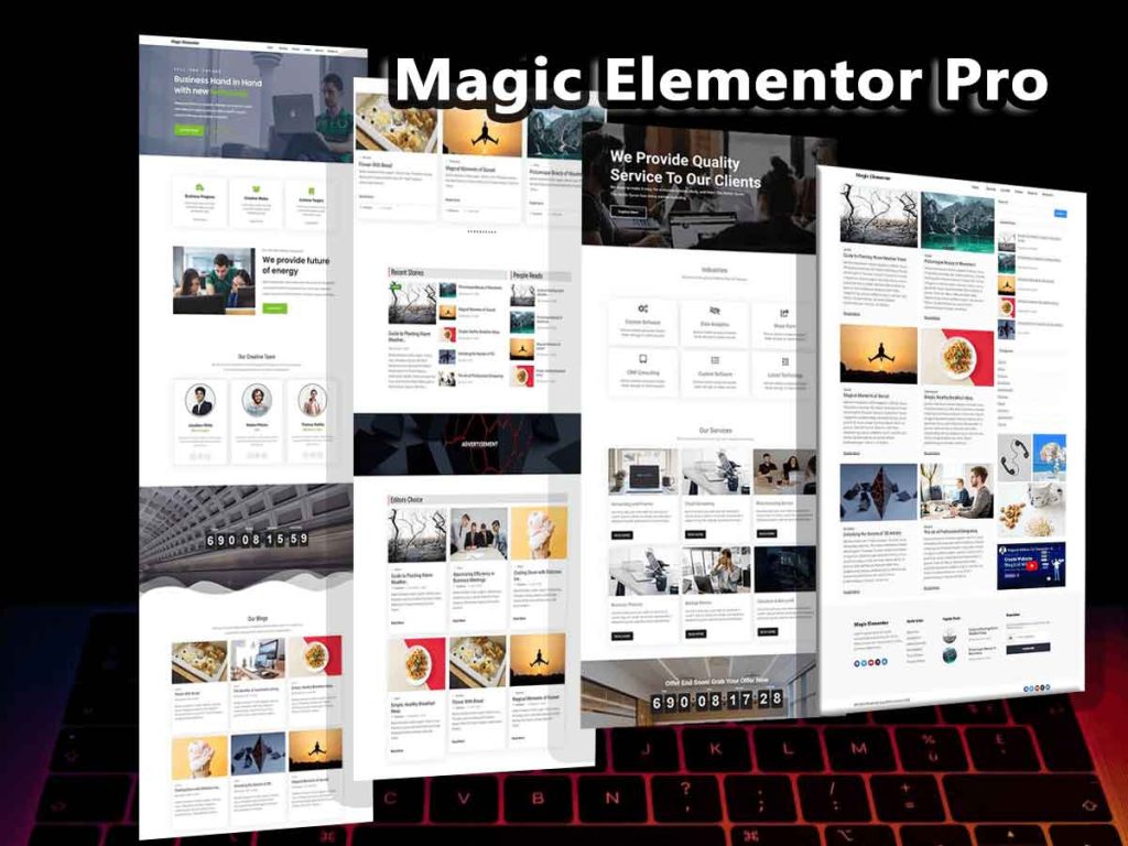 Magic Elementor Pro WordPress Theme