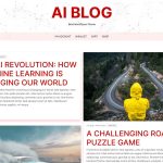 Blog Ai WordPress theme