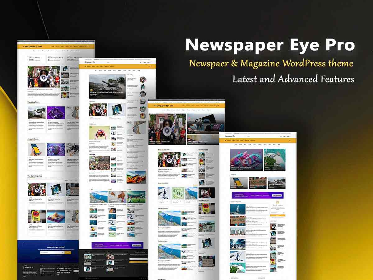 Newspaper Eye Pro WordPress Theme