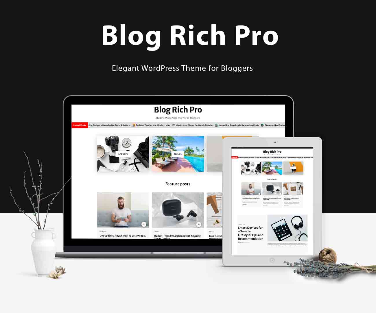 Blog Rich Pro WordPress theme