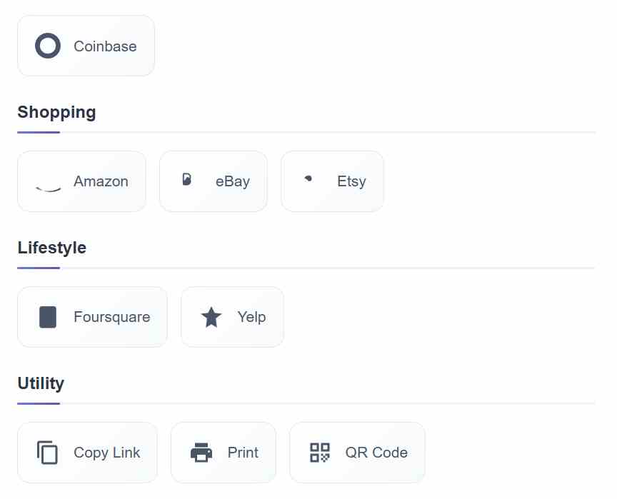 Easy Share Solution 7 Utility Social share Icons
