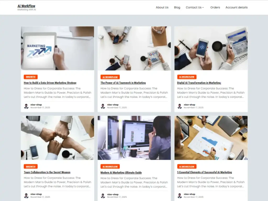 AI Workflow