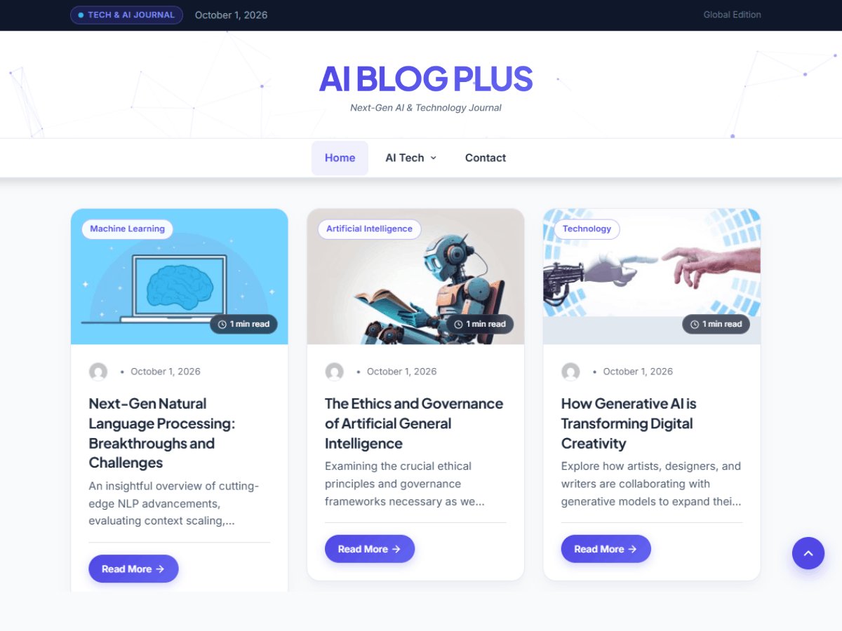 ai blog plus