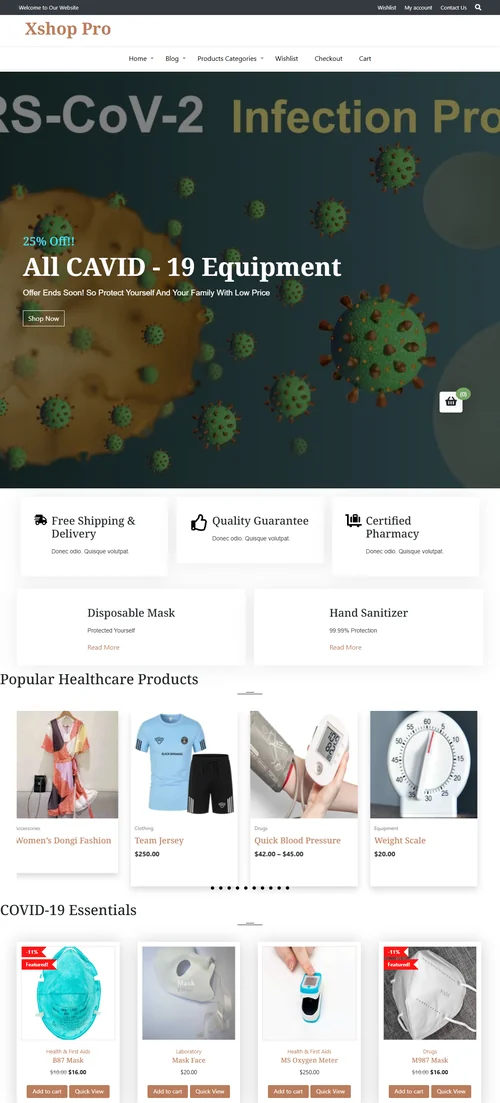 5 Fresh Organic Food WooCommerce Themes for Grocery & Farm Stores (2026-2027) 2 Organic Food WooCommerce Themes - WoWmart Organic Overview